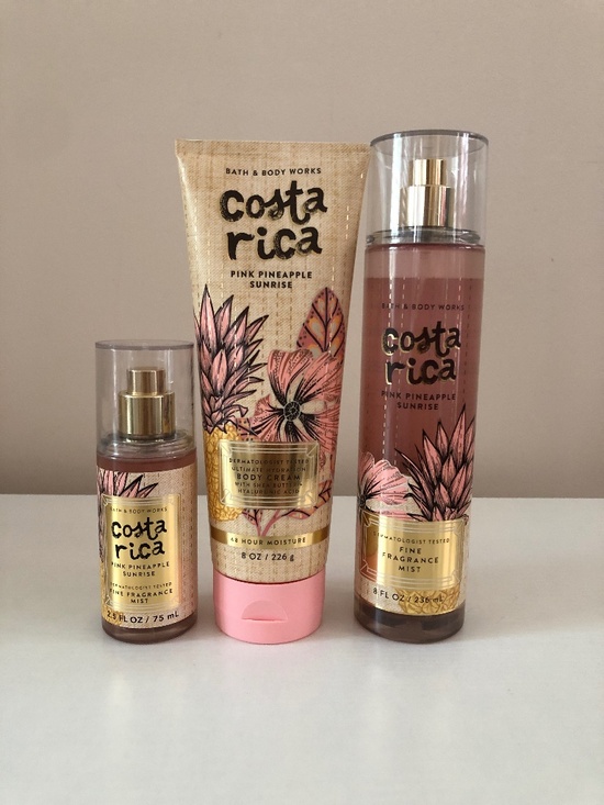 Bath & Body Works Other - NWT Bath & Body works Costa Rica Pink Pineapple Sunrise Set